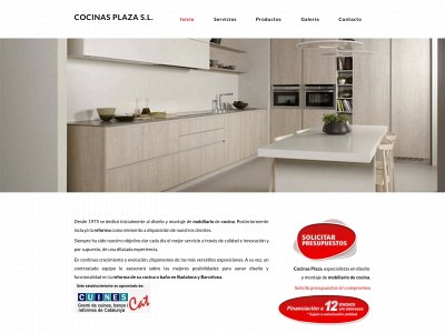 www.cocinasplaza.com snapshot