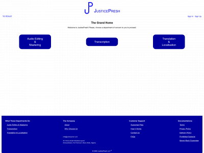 justicepresh.com snapshot