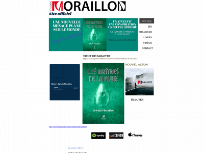 sylvainmoraillon.com snapshot