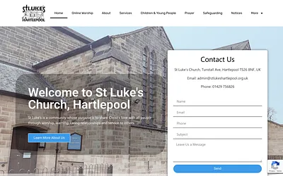 stlukeshartlepool.org.uk snapshot