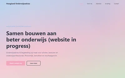 hooglandonderwijsadvies.nl snapshot