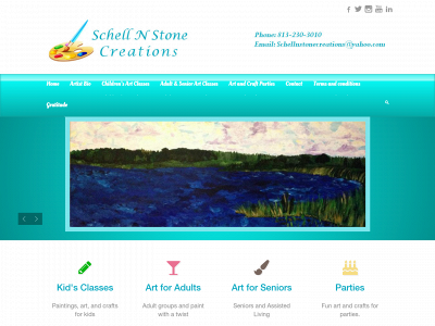 schellnstonecreations.com snapshot