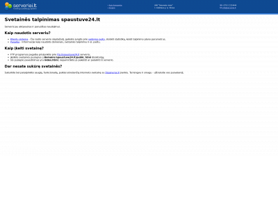 spaustuve24.lt snapshot