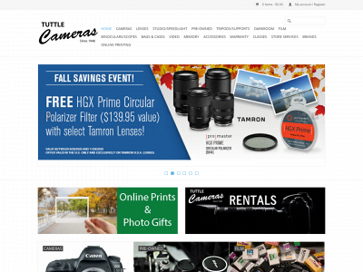 tuttlecameras.com snapshot