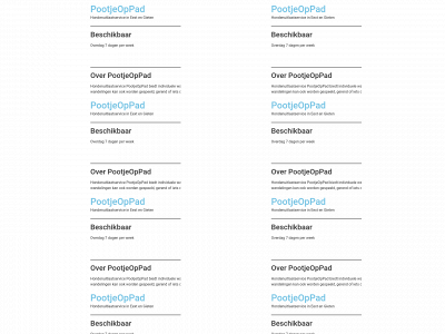 pootjeoppad.nl snapshot
