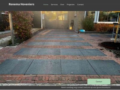 renemahoveniers.nl snapshot