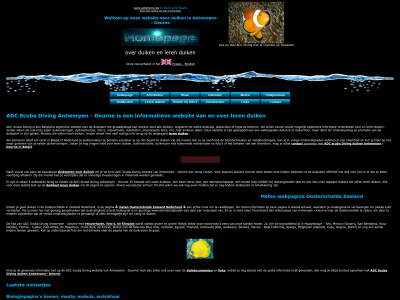 adcdiving.be snapshot