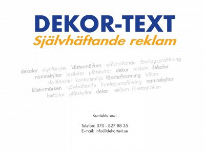 dekortext.se snapshot