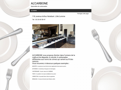 alcarbonefrance.fr snapshot