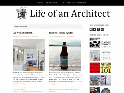 lifeofanarchitect.com snapshot