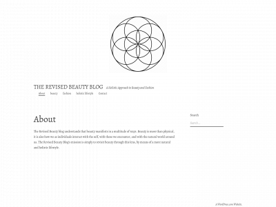 therevisedbeautyblog.com snapshot