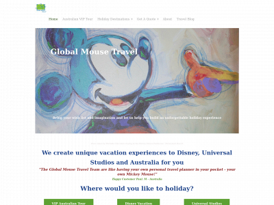 www.globalmousetravel.com snapshot