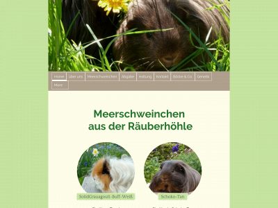 meerschweinchen-raeuberhoehle.de snapshot