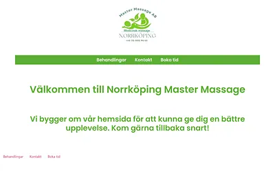 norrkopingmastermassage.com snapshot