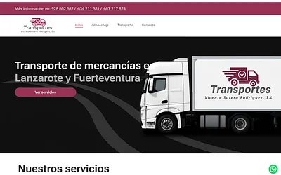 transportesvicenterodriguez.com snapshot