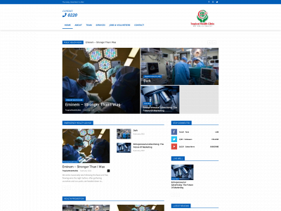 tropicalhealthclinic.com snapshot