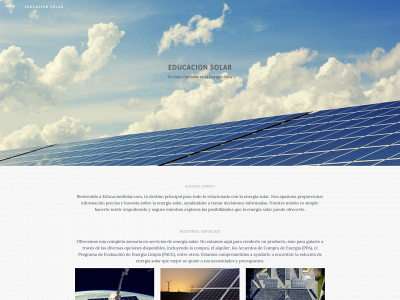 educacionsolar.com snapshot