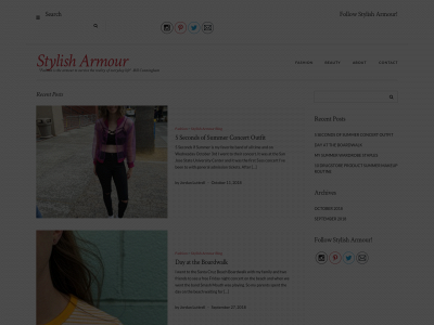 stylisharmour.com snapshot