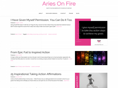 ariesonfirepr.com snapshot