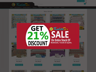 kalitetex.com snapshot