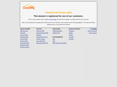 chavez-services.com snapshot