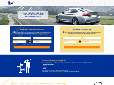 tenaamstellingscode-aanvragen.nl snapshot