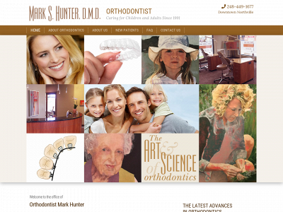 hunterorthodontist.com snapshot