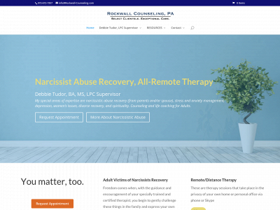 www.rockwall-counseling.com snapshot