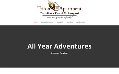 tritonzanzibar.com snapshot