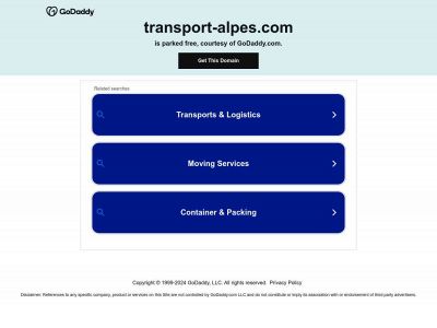 transport-alpes.com snapshot