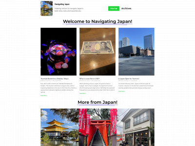 navigatingjapan.com snapshot
