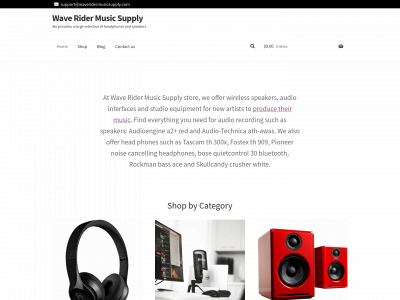waveridermusicsupply.com snapshot