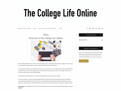 thecollegelifeonline.com snapshot