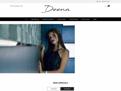 deenafashion.com snapshot
