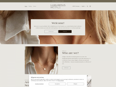 luxuriousmetals.com snapshot