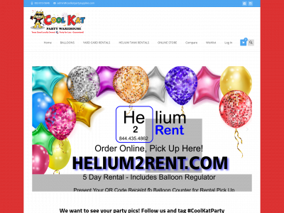 coolkatpartysupplies.com snapshot