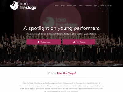takethestageuk.com snapshot