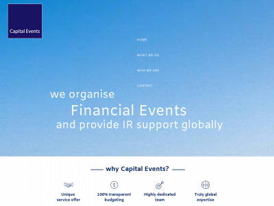 cap-events.com snapshot