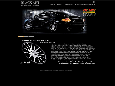 blackartwheels.com snapshot