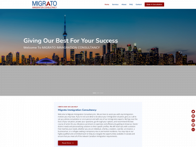 migratoimmigration.com snapshot