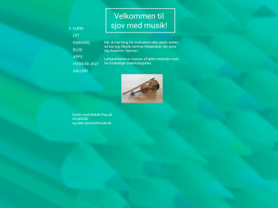sjovmedmusik.dk snapshot