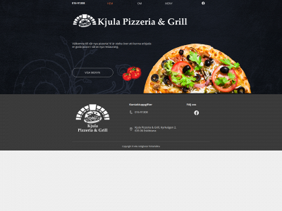 kjulapizzeria.se snapshot