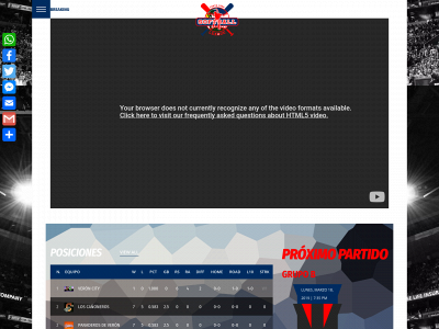 puntacanasoftballleague.com snapshot