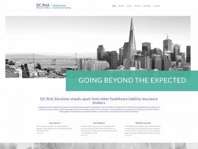 dcrisksolutions.com snapshot