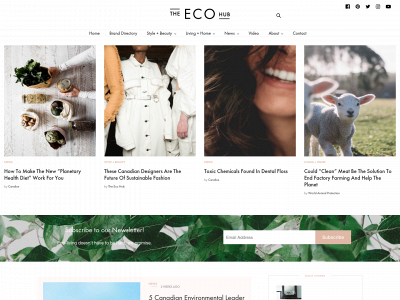 theecohub.ca snapshot