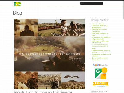 turismoenextremadura.es snapshot