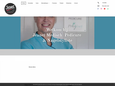 pedicuresalonjeanet.nl snapshot