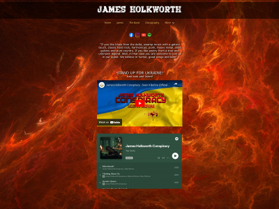 jamesholkworth.com snapshot