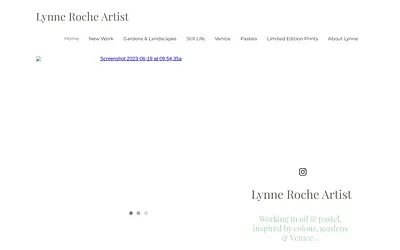 lynnerocheartist.co.uk snapshot