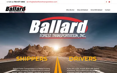ballardforesttransportation.com snapshot